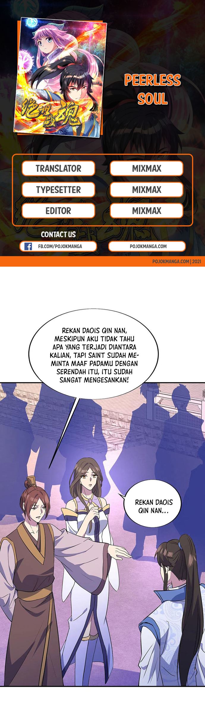 Peerless Soul Chapter 270 Bahasa Indonesia